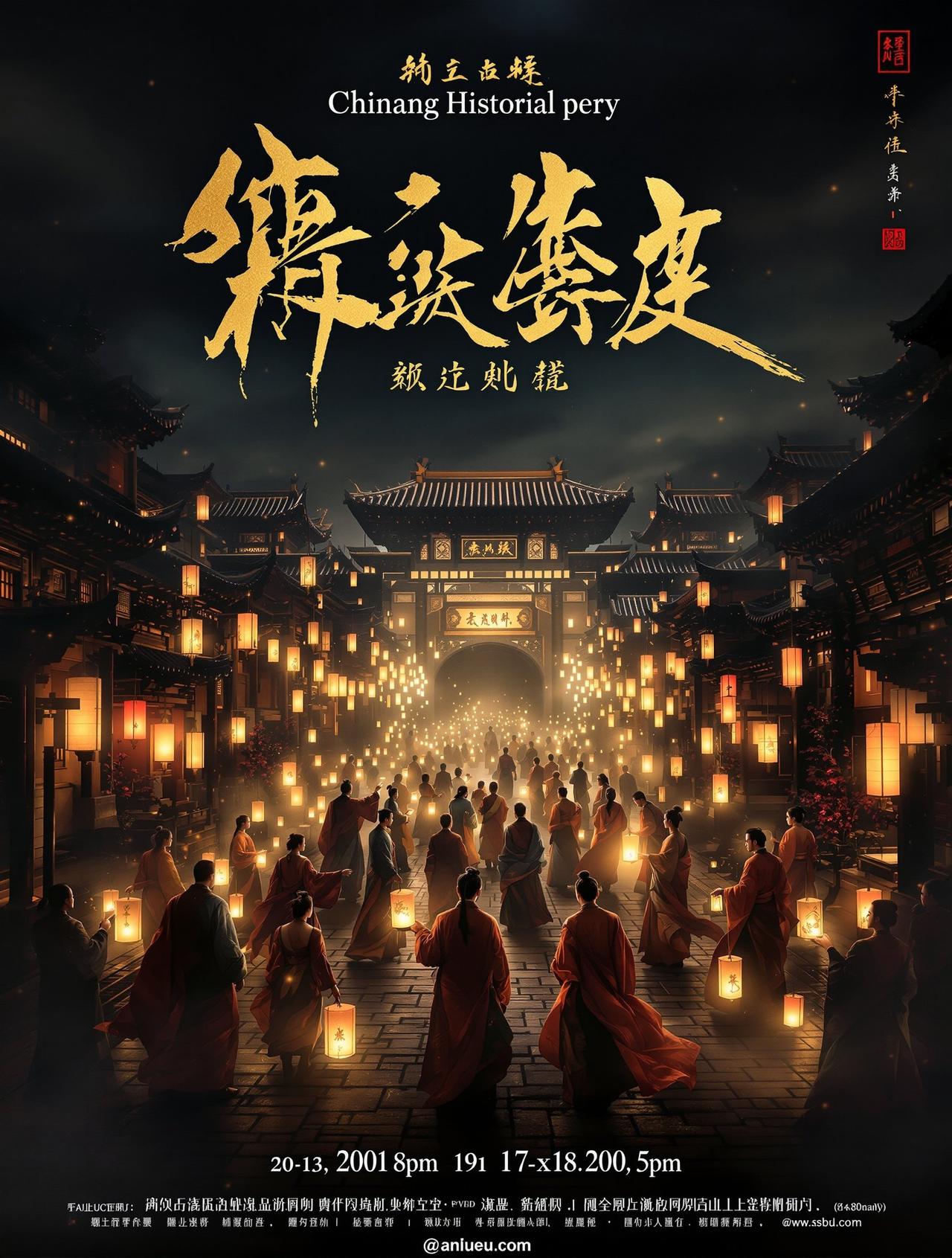长安十二时辰影视作品海报 - 大奶影院出品
