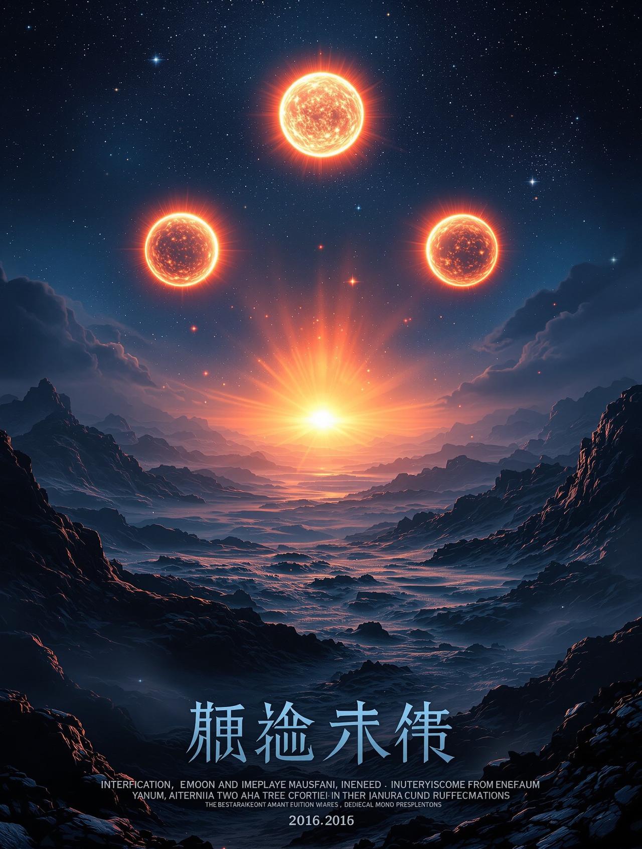 三体海报 - 大奶影院出品